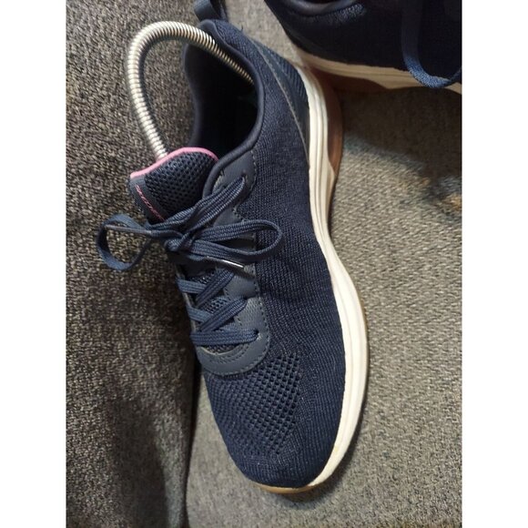 Womens Bobs Sport From Skechers Size 8 Navy Tennis Shoes Walking Mesh Comfort - Picture 5 of 10